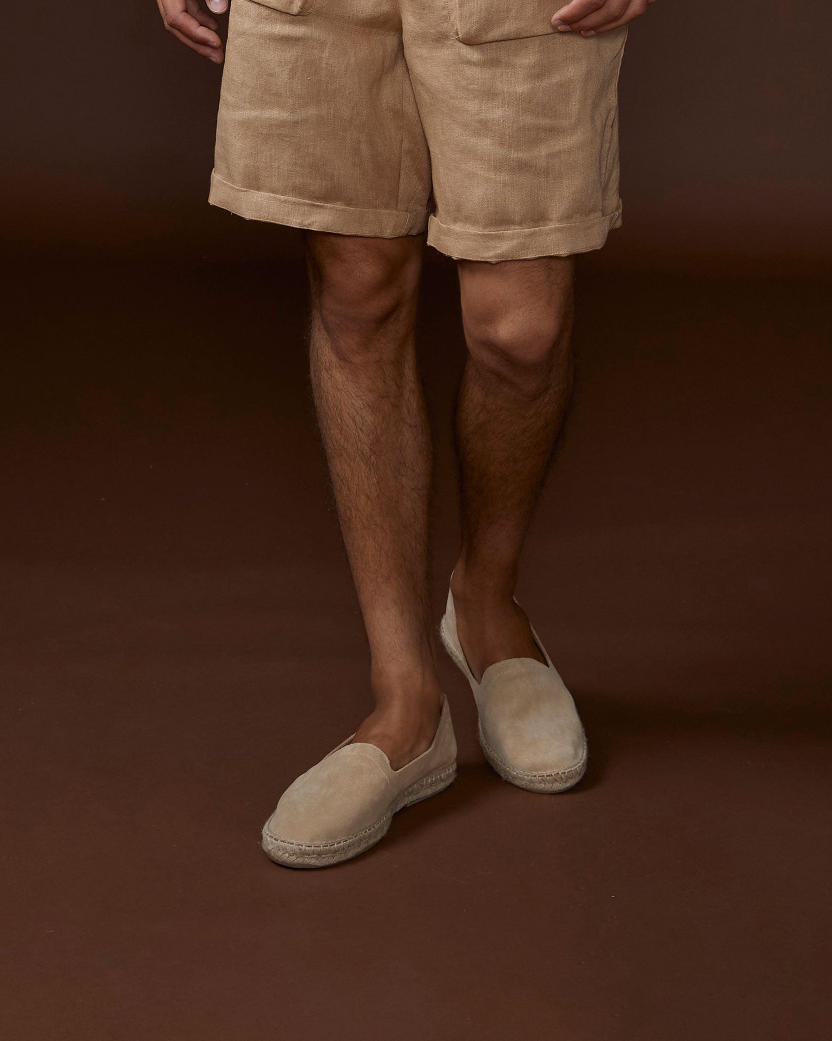 P Johnson Butter Suede Espadrille