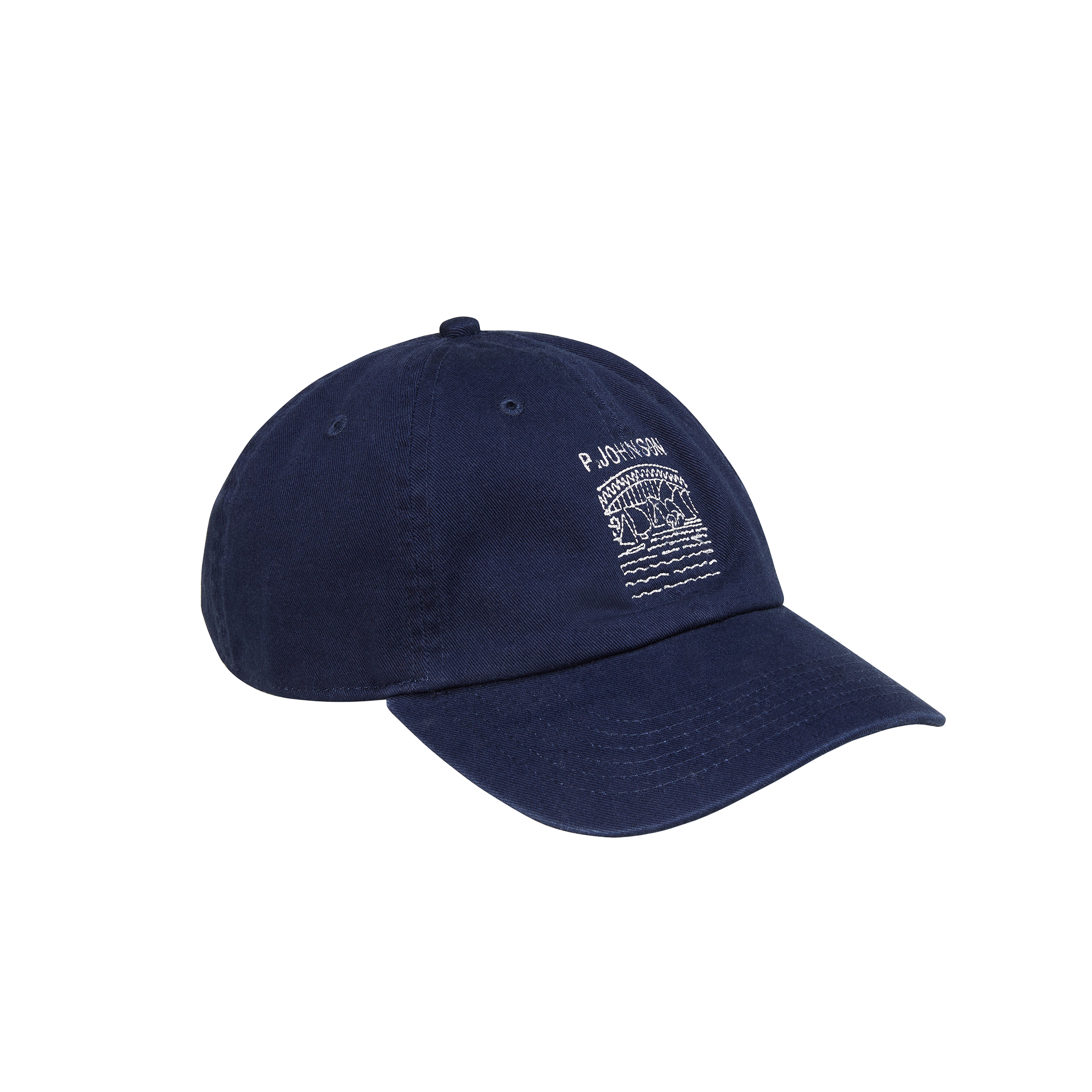 P Johnson Navy Dad Cap with Sydney Logo