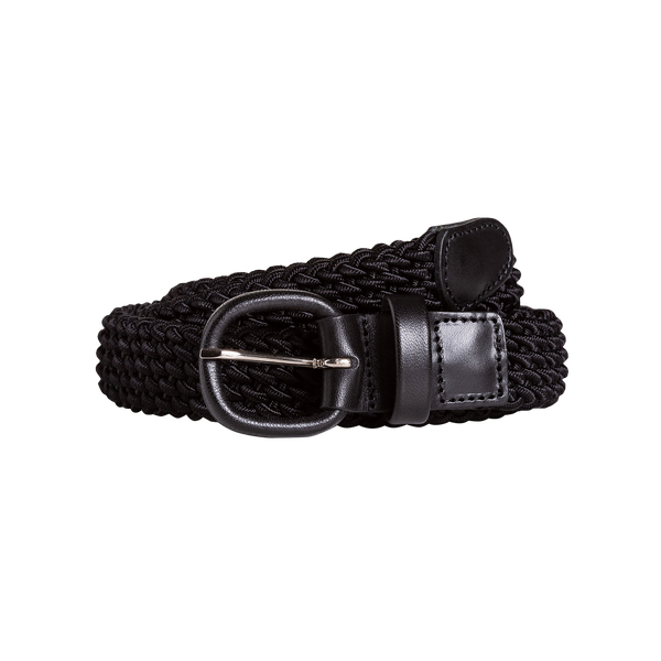 Black sales elastic belt