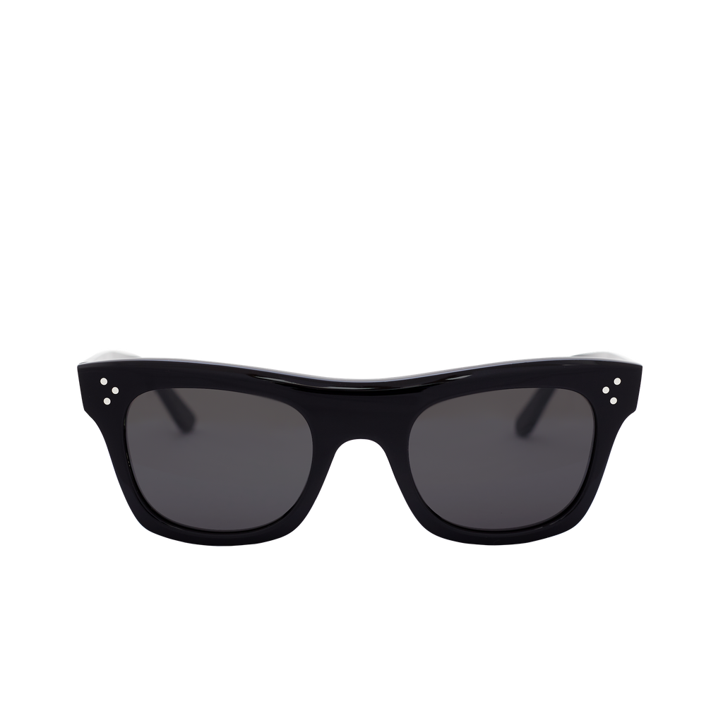 P.Johnson Orbison Antique Black Sunglasses