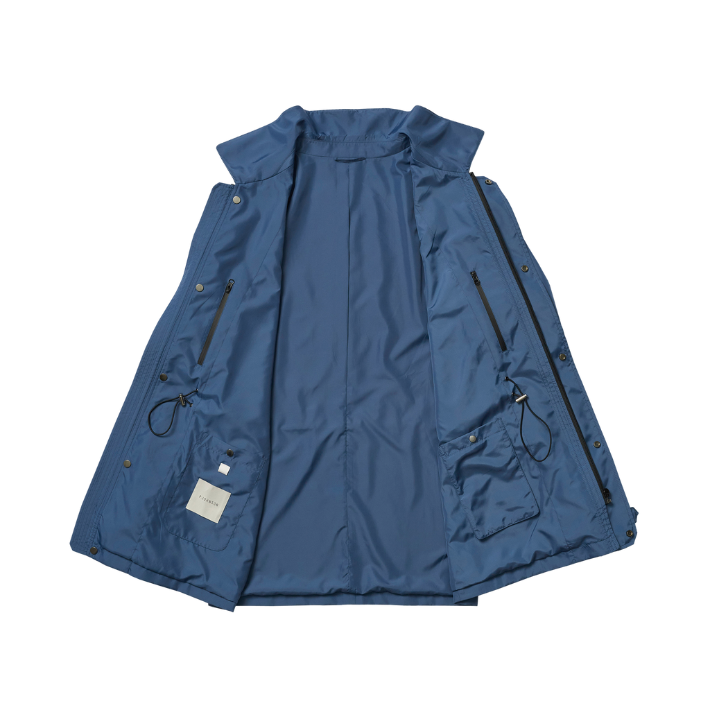 P Johnson Blueberry Shiny Technical Field Jacket