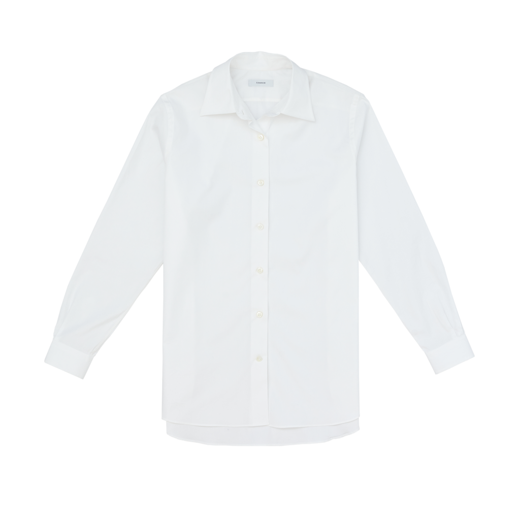 White Poplin Classic Shirt