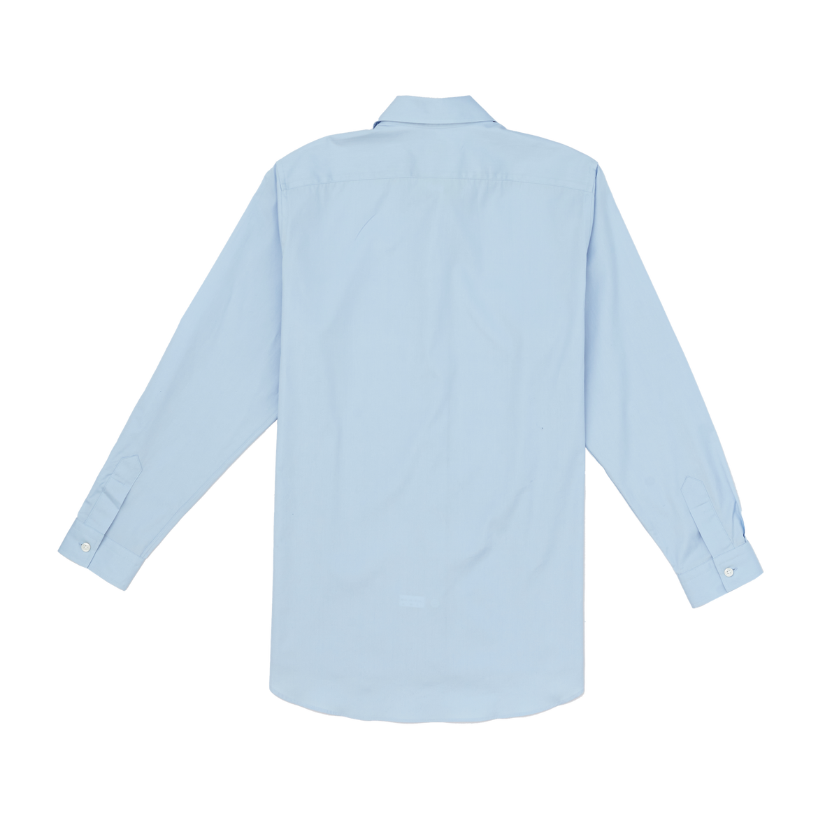 Mid Blue Poplin Classic Shirt | P Johnson