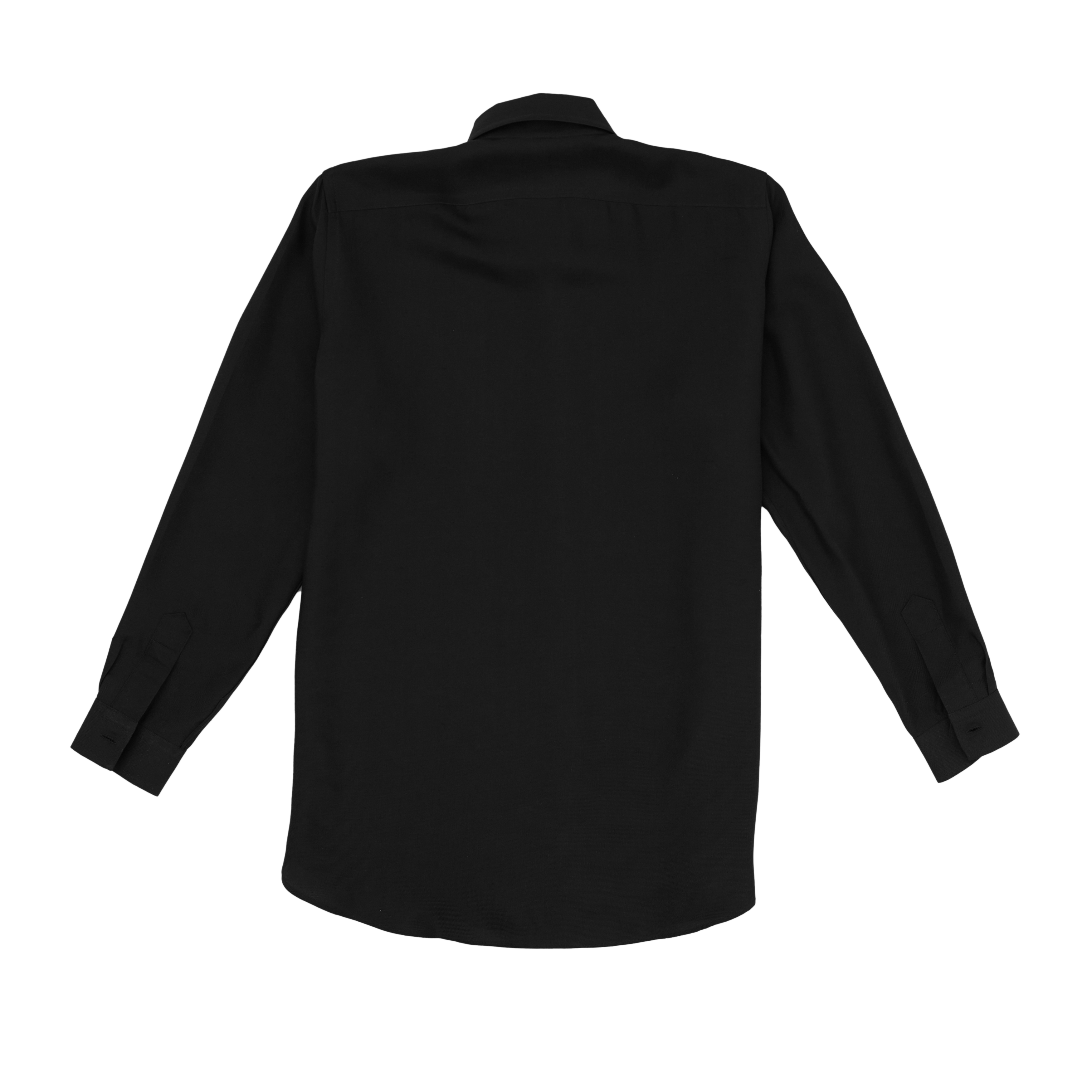 Black Silk Classic Shirt