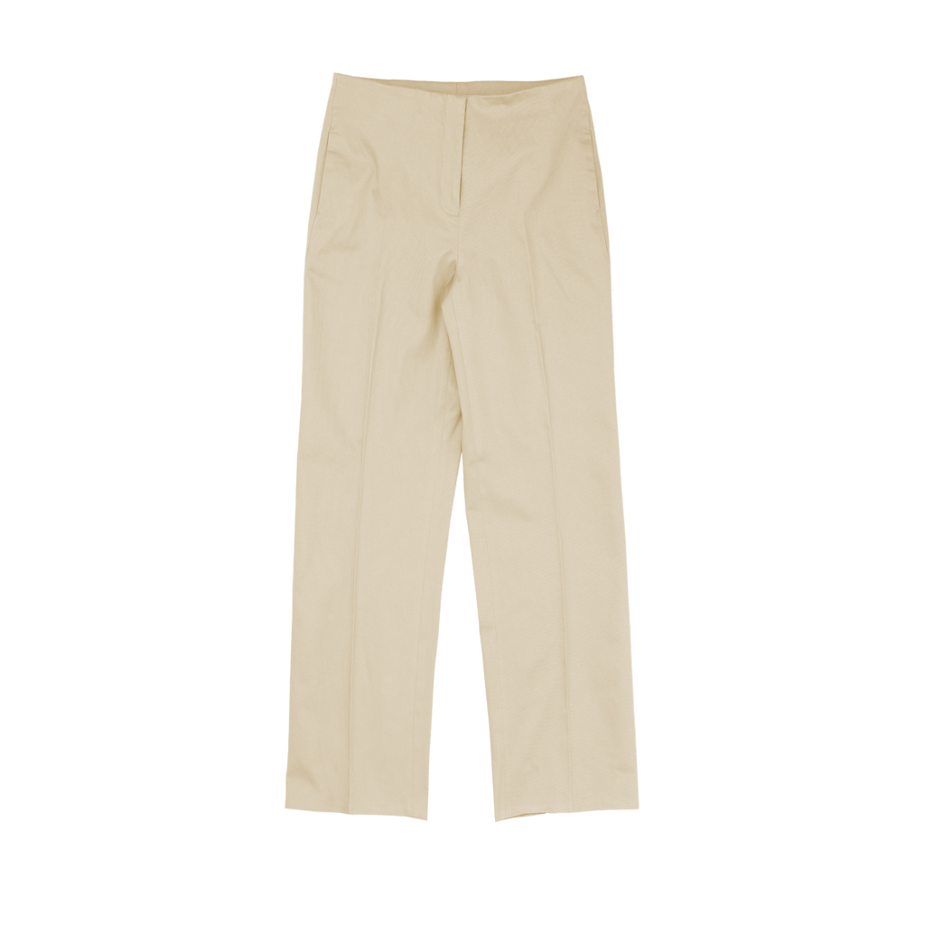 Taupe Cotton Twill Augusta Trousers