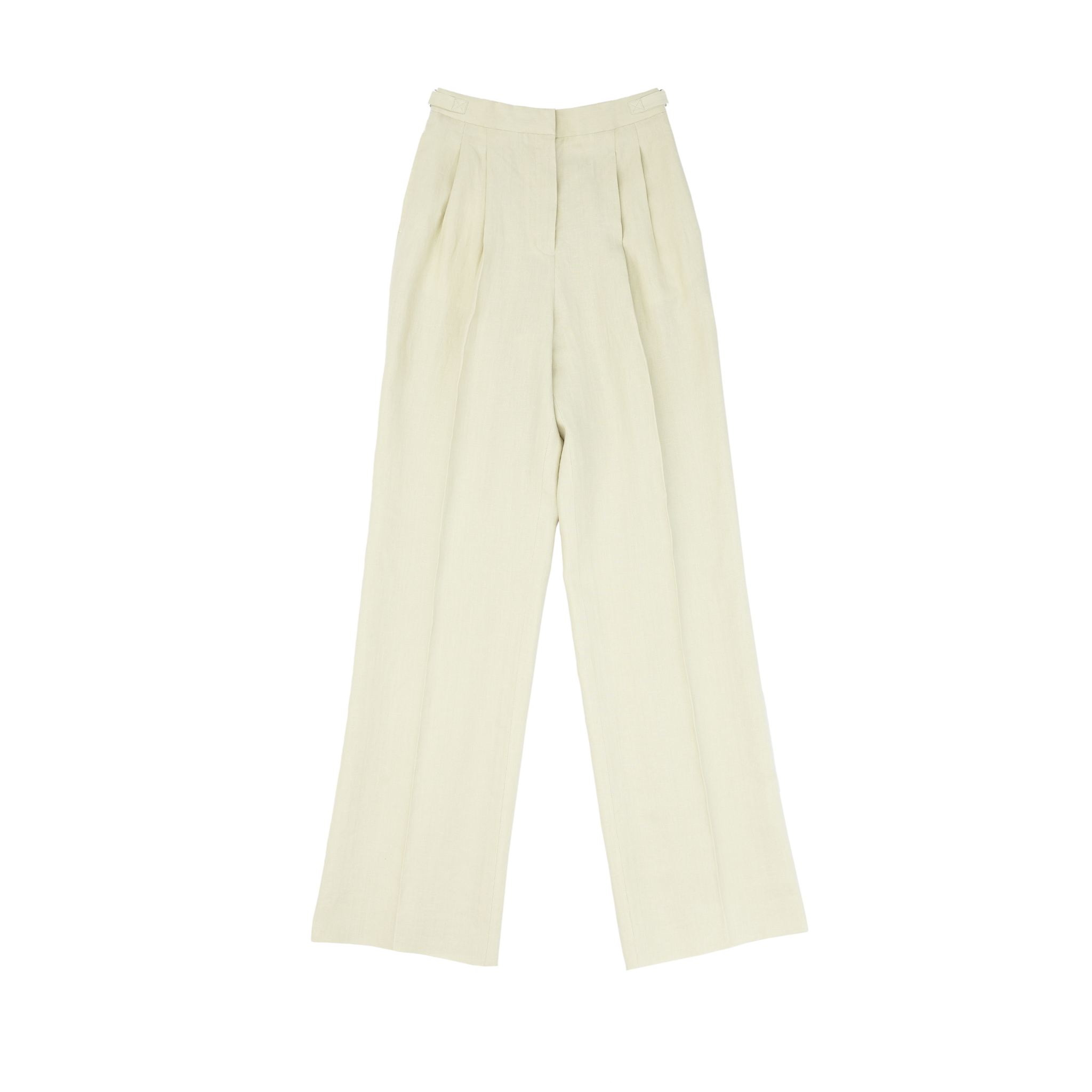P Johnson Beige Linen Perriand Trousers