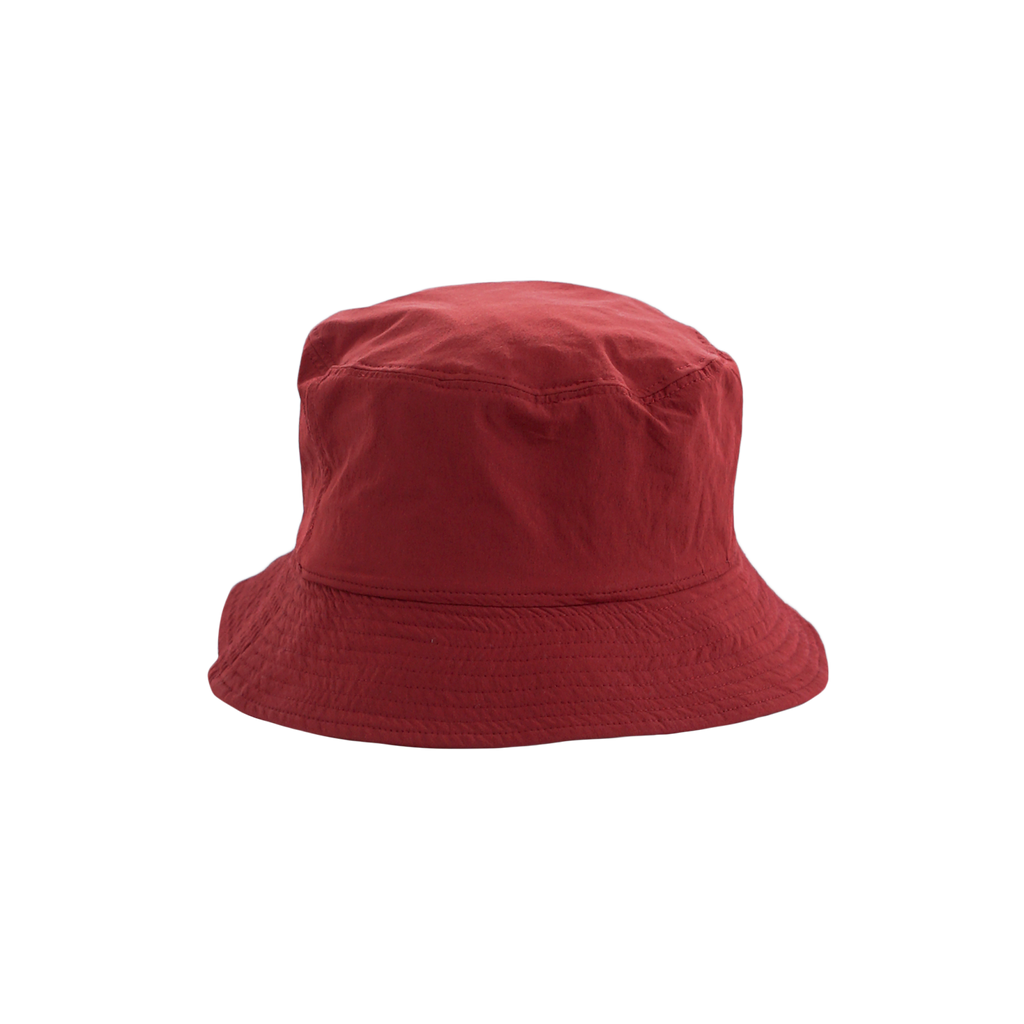 P Johnson Red Matte Bucket Hat