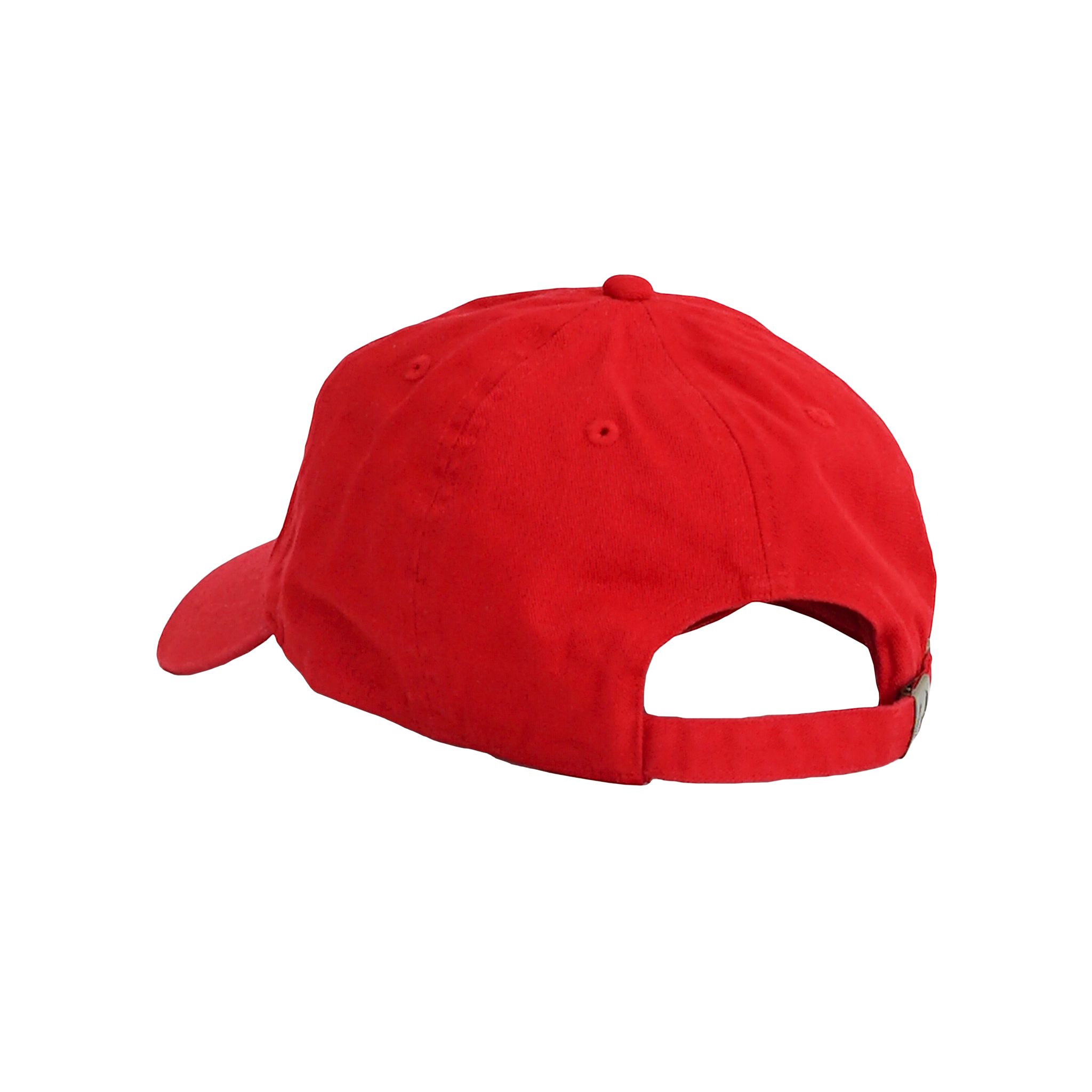 P Johnson Red Tennis Dad Cap