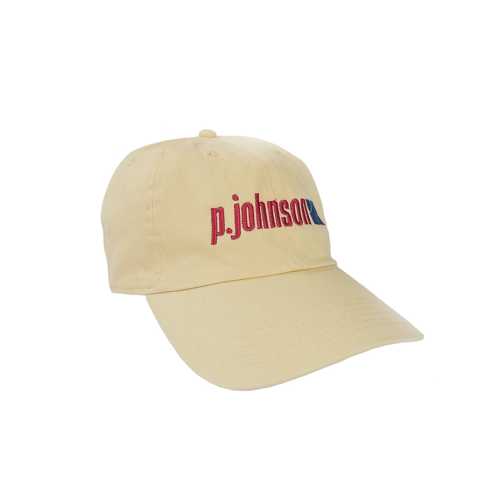 P Johnson Yellow Tennis Dad Cap