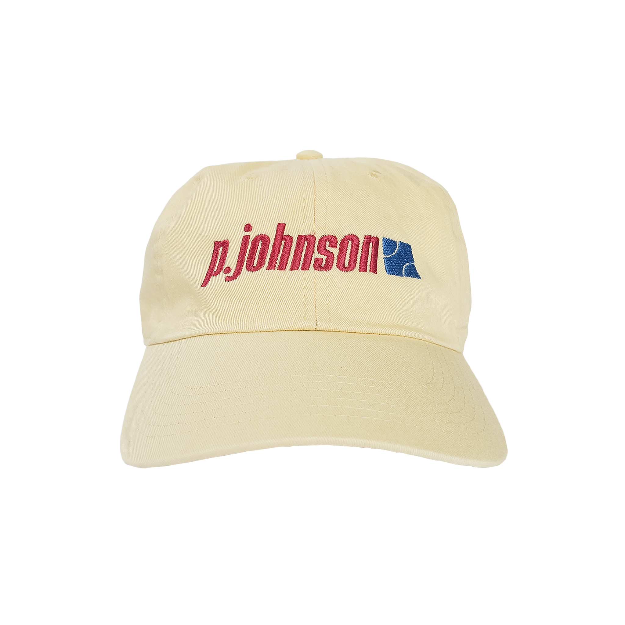P Johnson Yellow Tennis Dad Cap