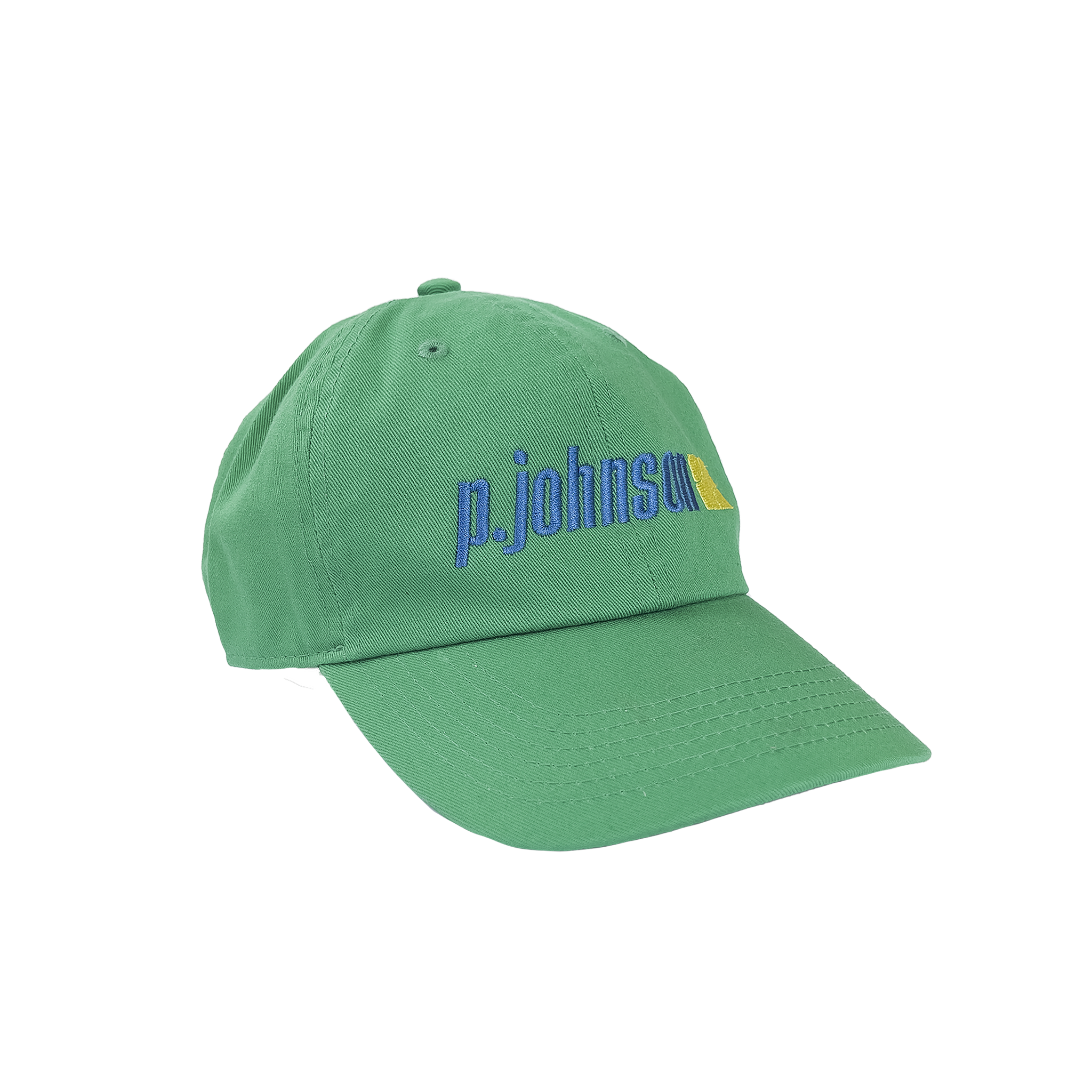 P Johnson Kelly Green Tennis Dad Cap