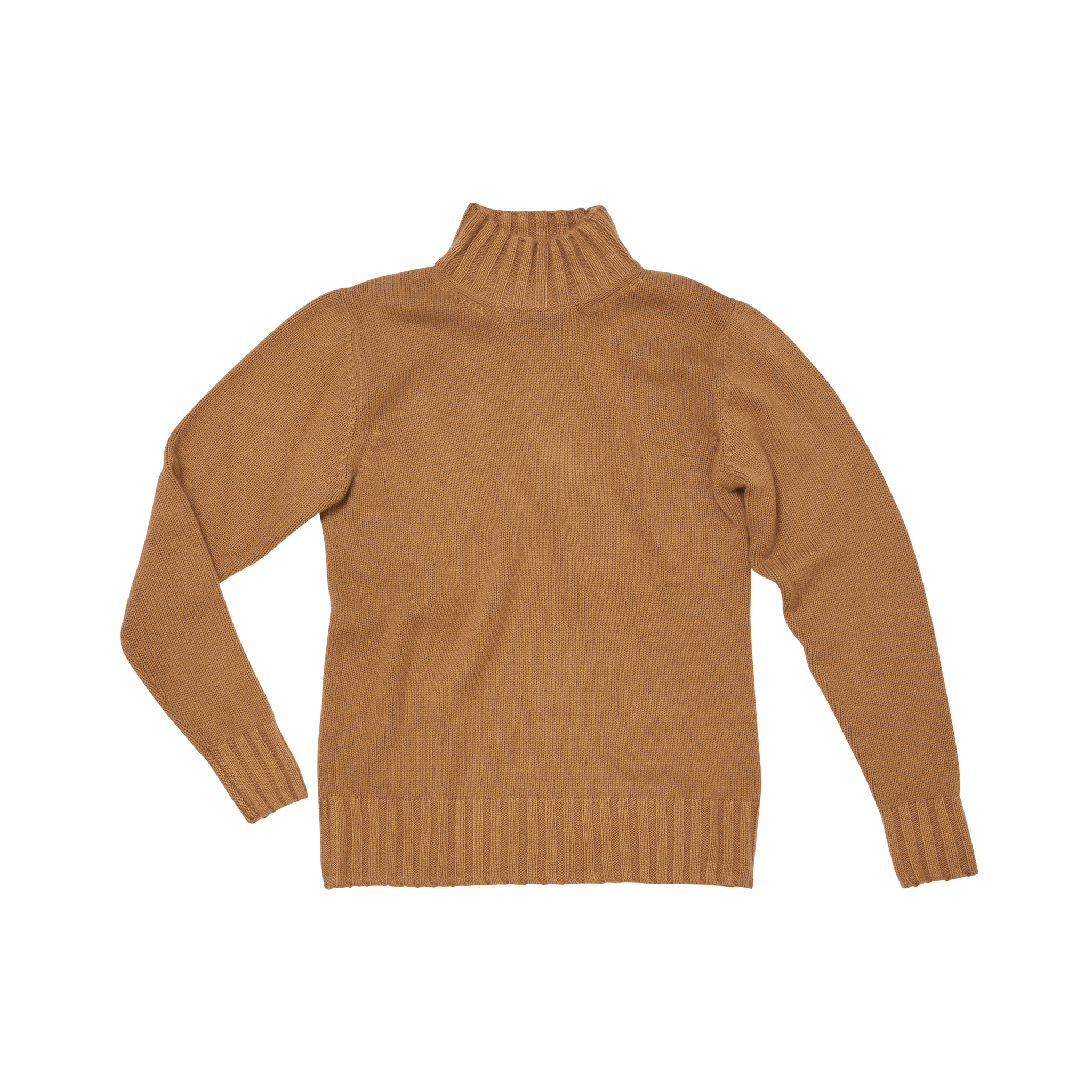 P Johnson Camel Cashmere Alpine Sweater