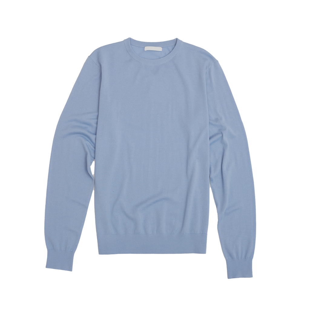 Dusty Blue Merino Sweater