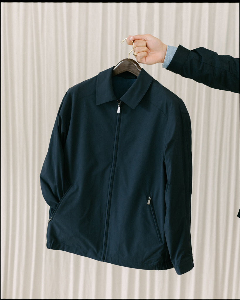 Navy Technical Touring Jacket