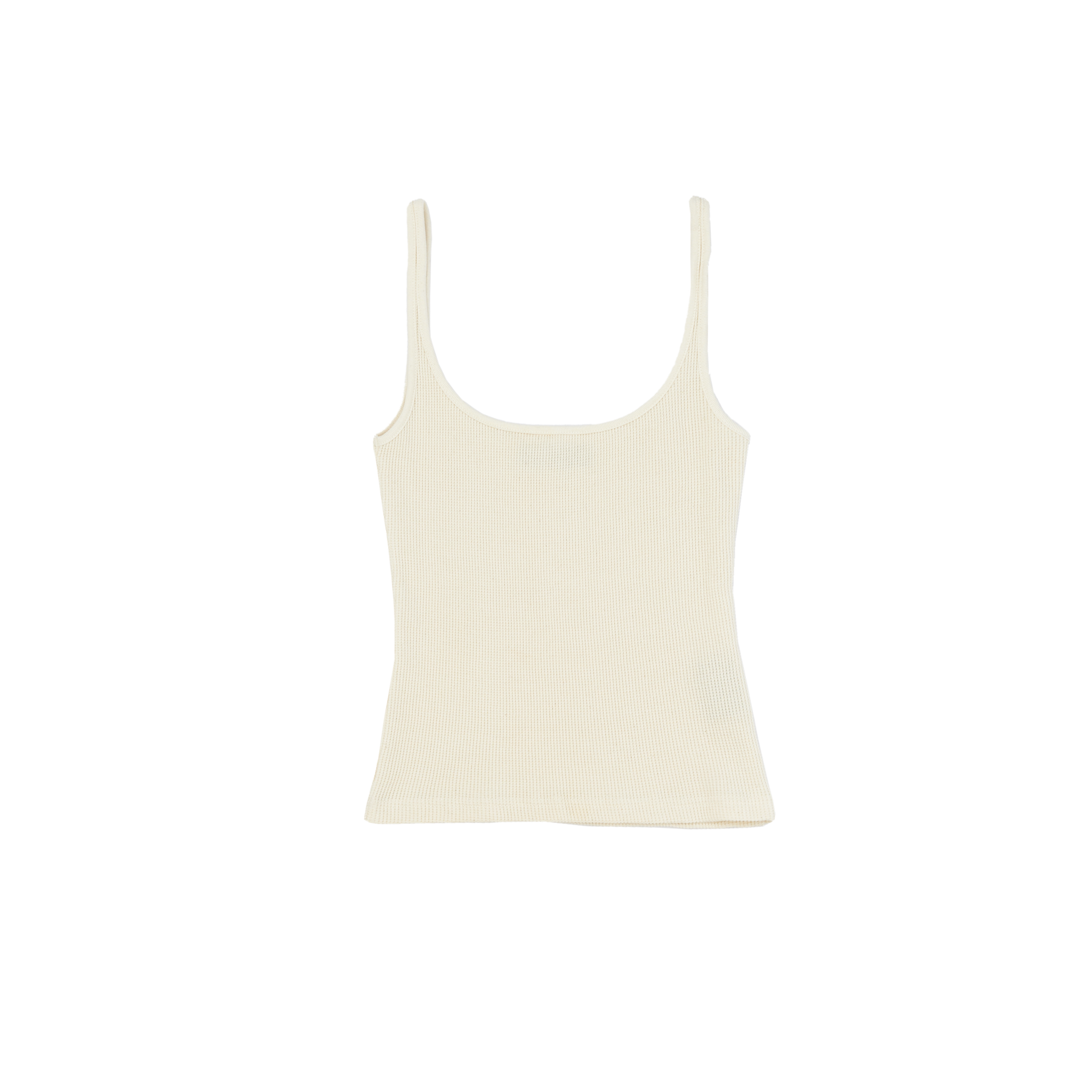 Beige Waffle Camisole
