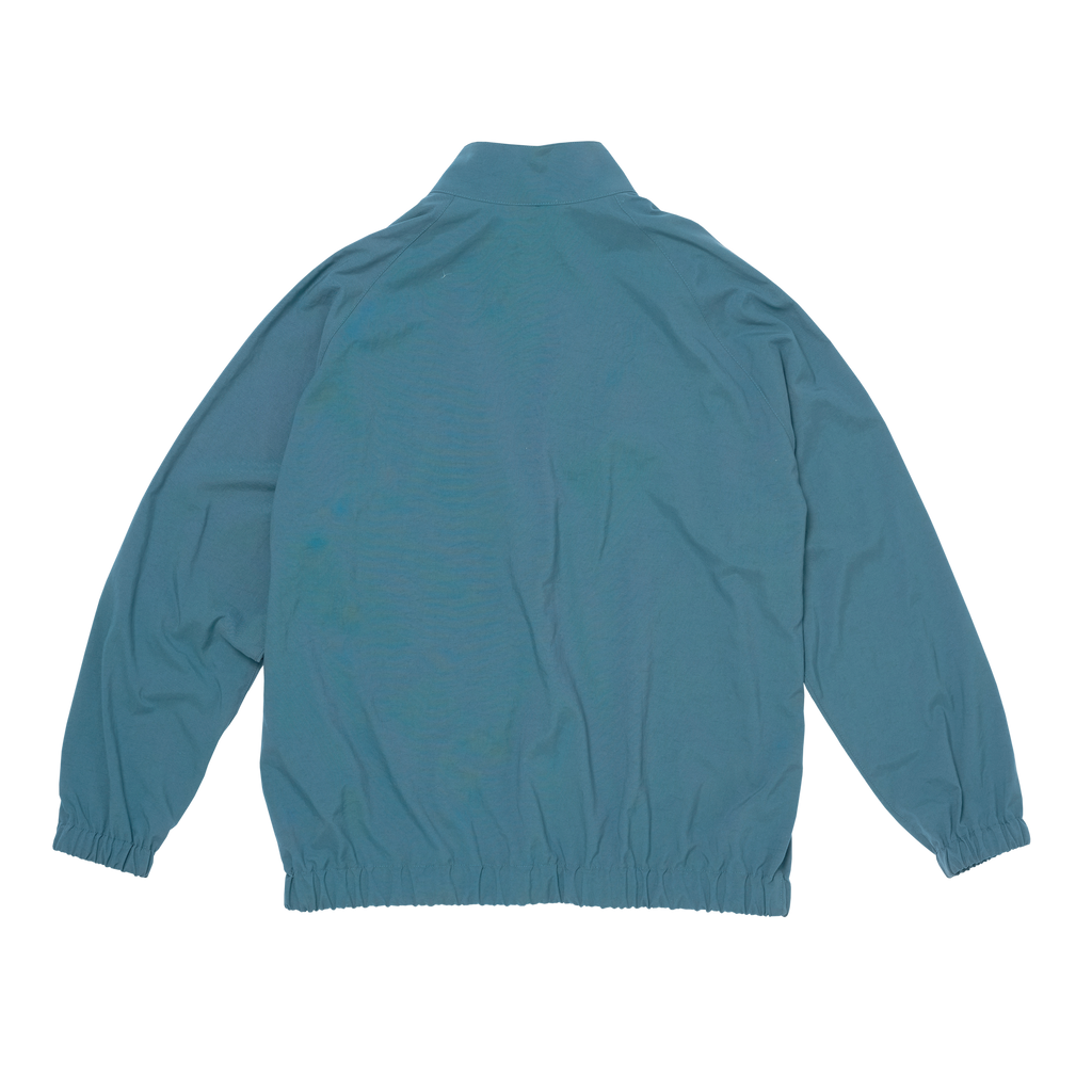 P Johnson Seafoam Nylon Oxford Quarter Zip