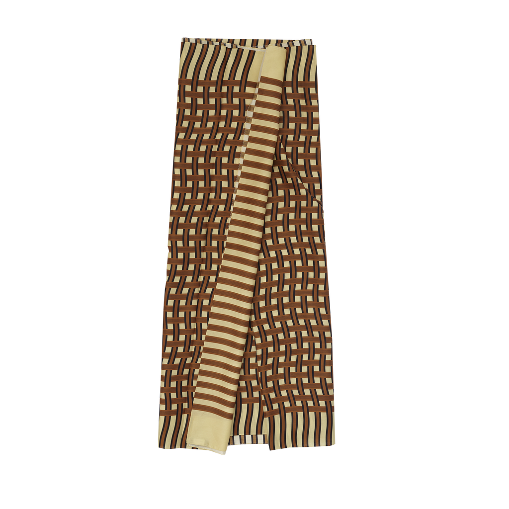 Terracotta Weave Cotton Sarong