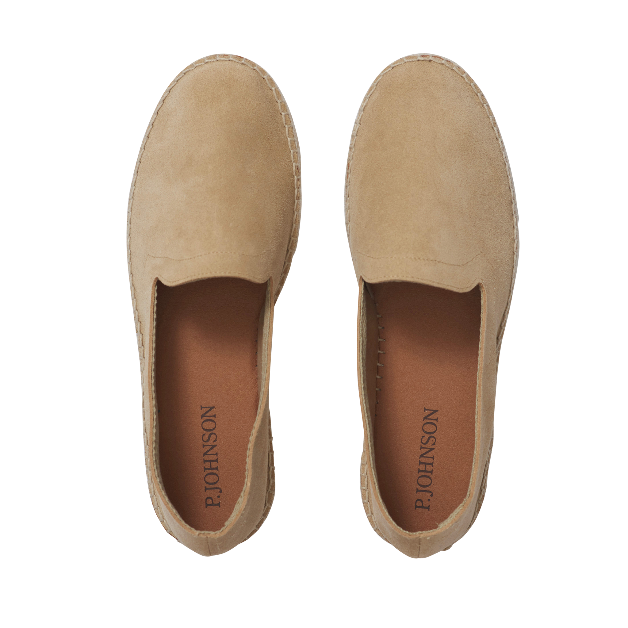 P Johnson Butter Suede Espadrille