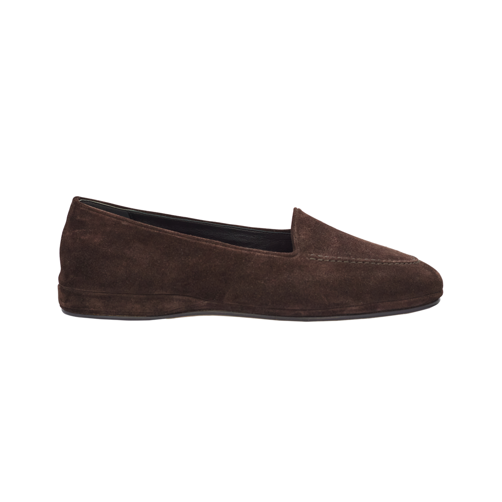 Dark Chocolate Suede Alfresco Loafer