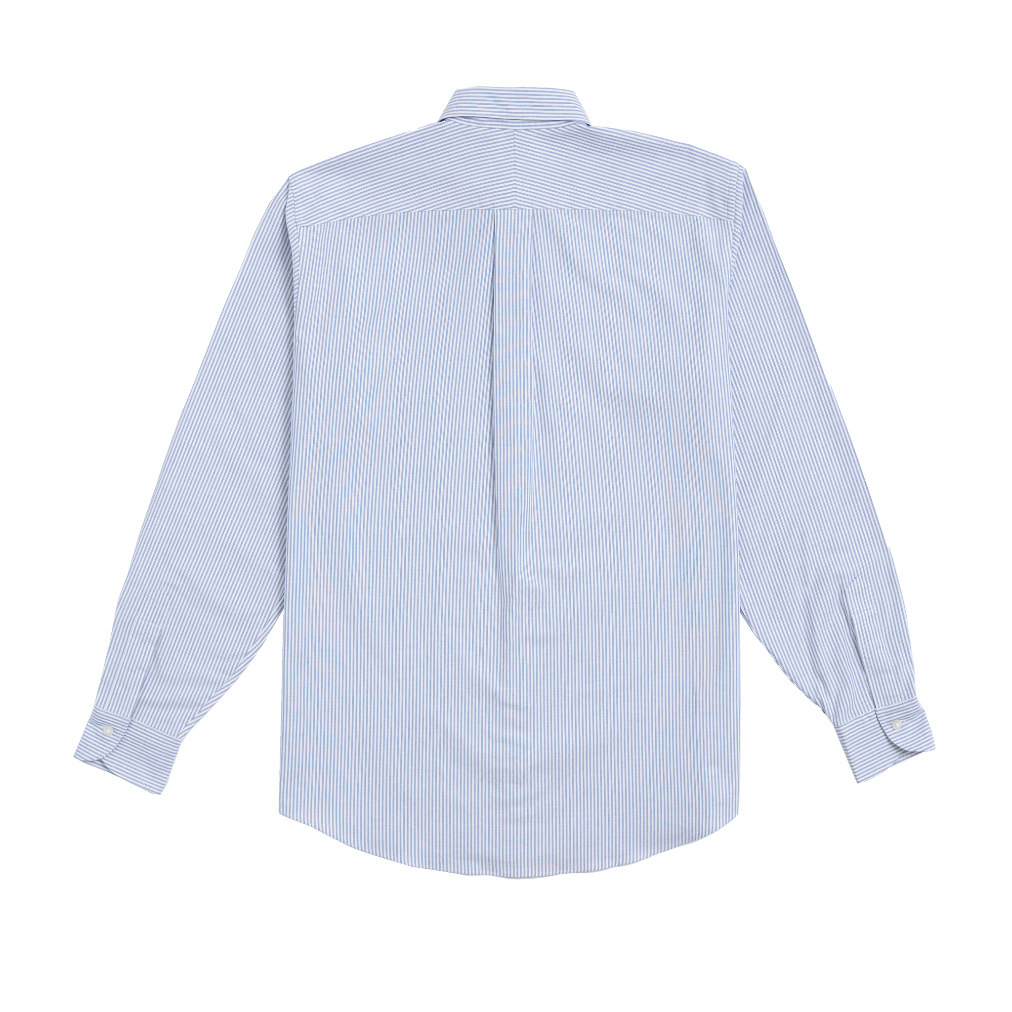 Mid Blue Stripe Oxford Shirt