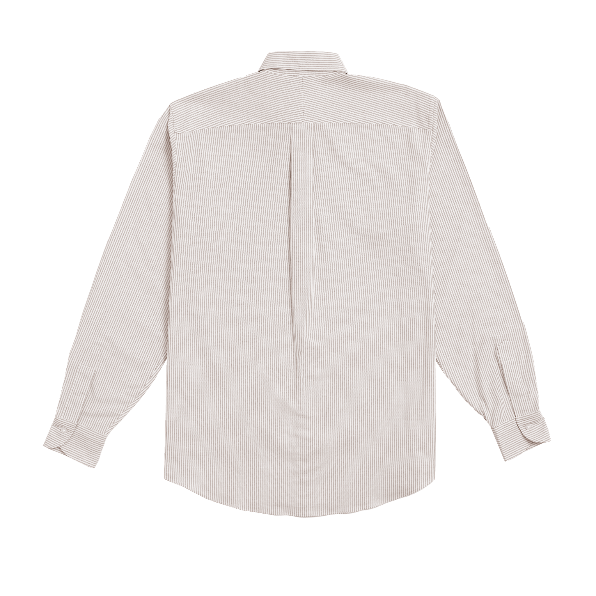 Brown Stripe Oxford Shirt