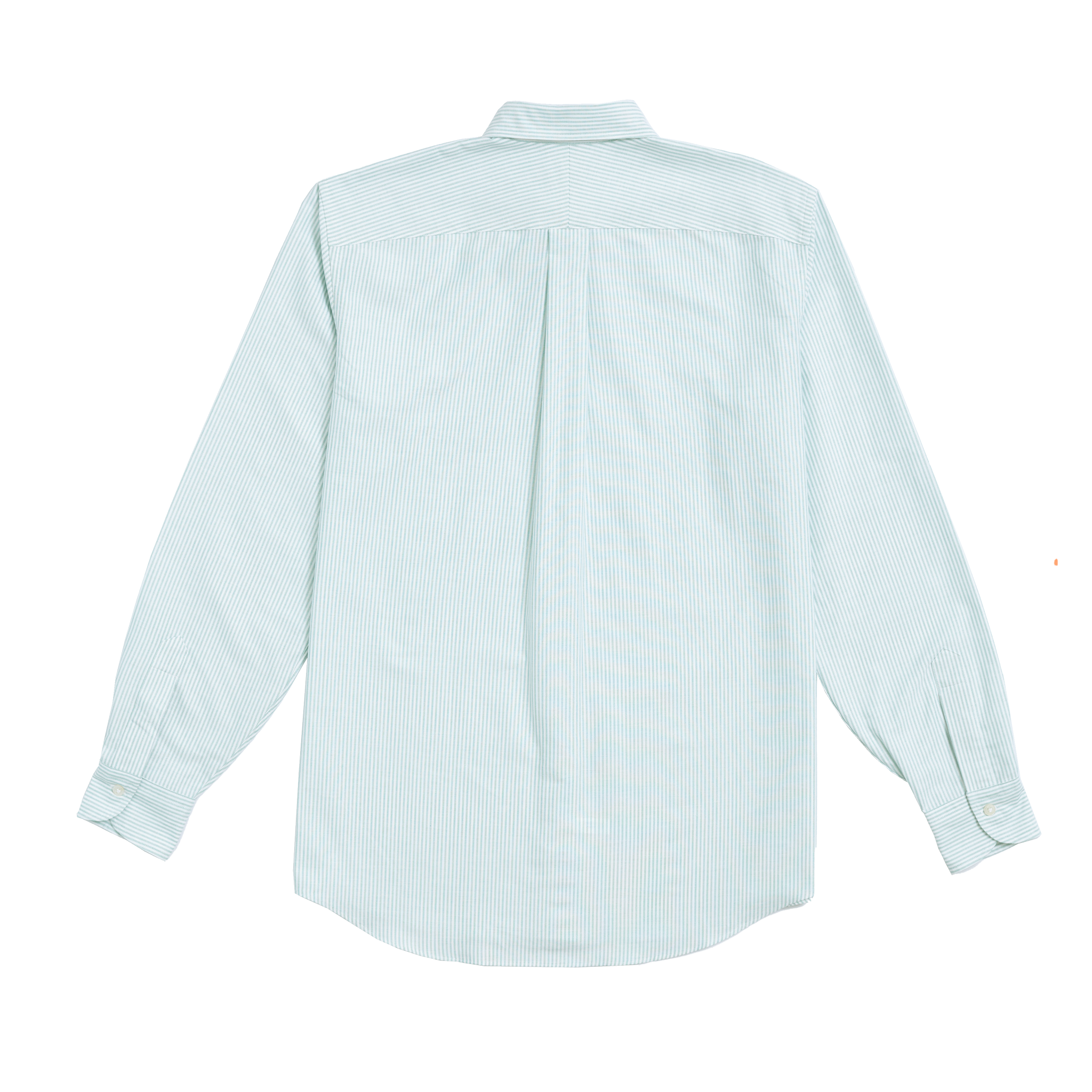 SHI1275-Green-Stripe-Oxford-