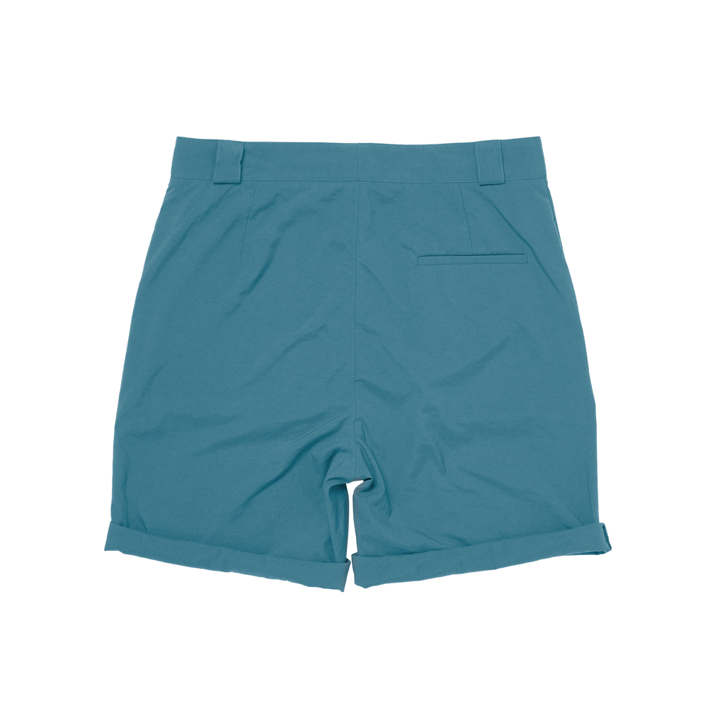 P Johnson Seafoam Nylon Oxford Walking Shorts