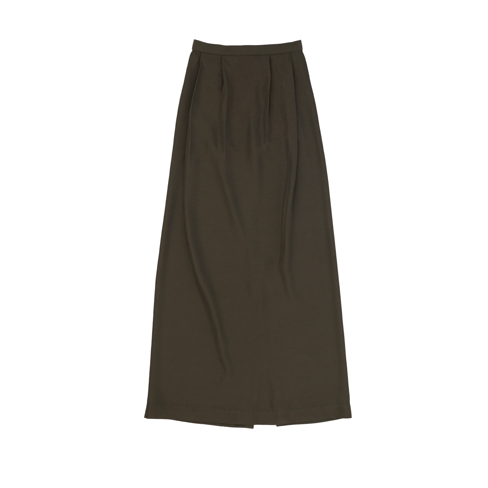 Dark Green Straight Skirt