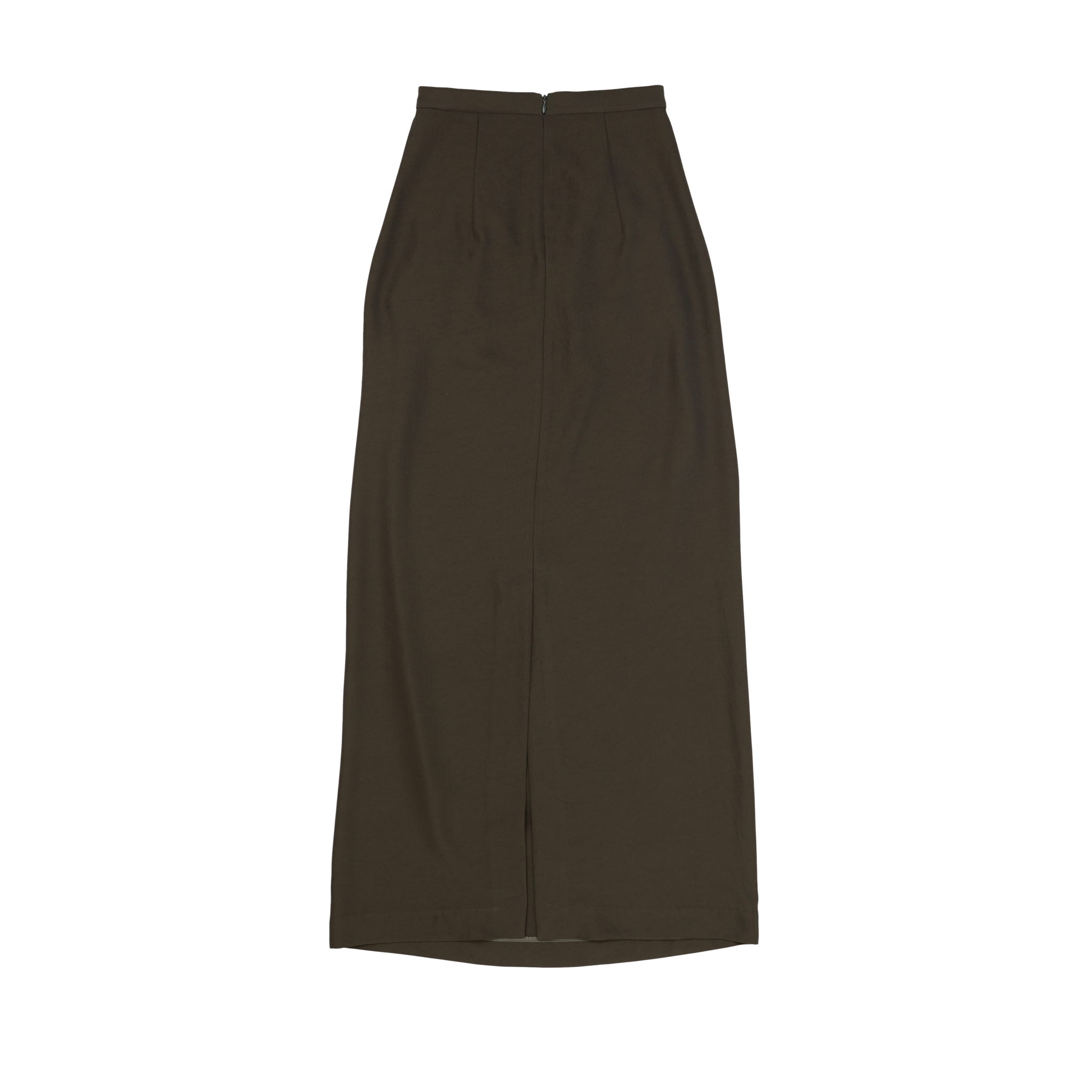Dark Green Straight Skirt