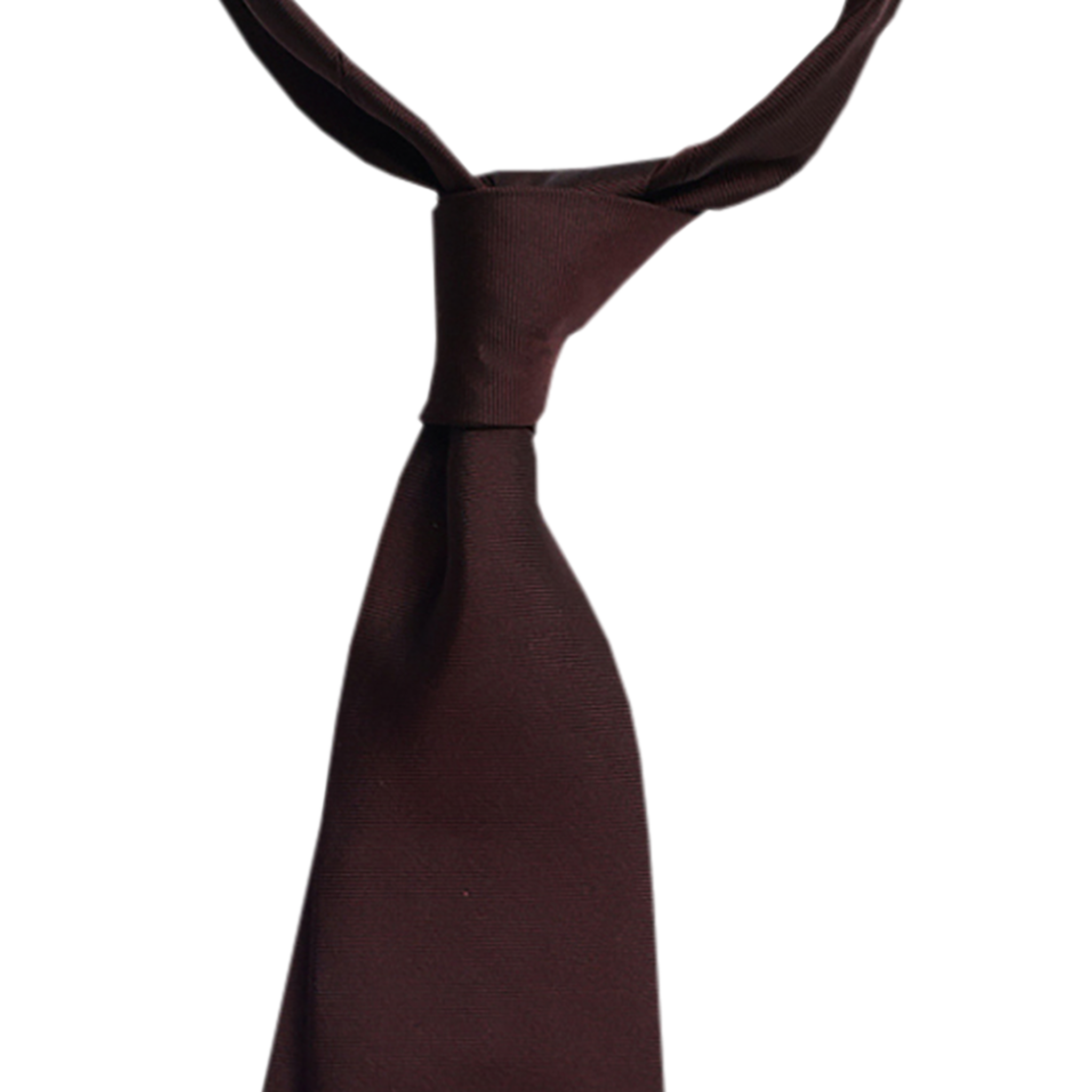 P Johnson Burgundy Silk Tie