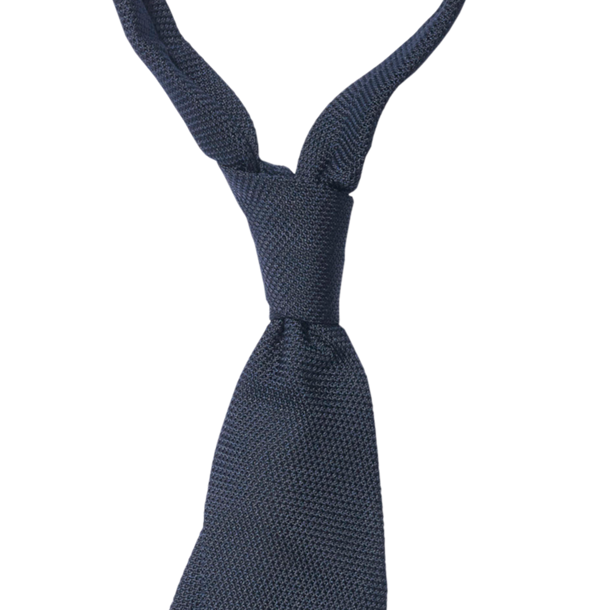 P Johnson Mid Blue Small Grenadine Tie