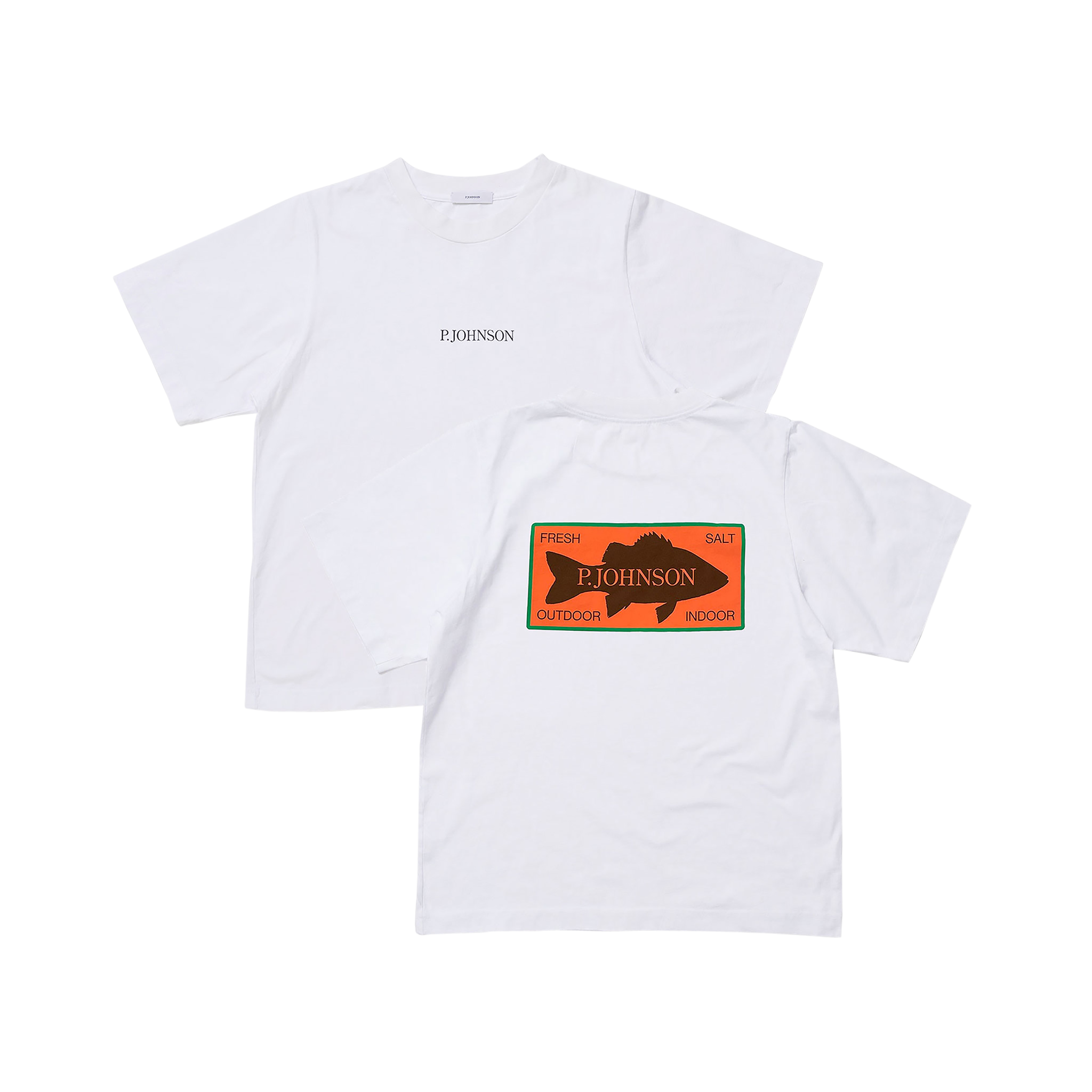P Johnson Salmon Fish Tee