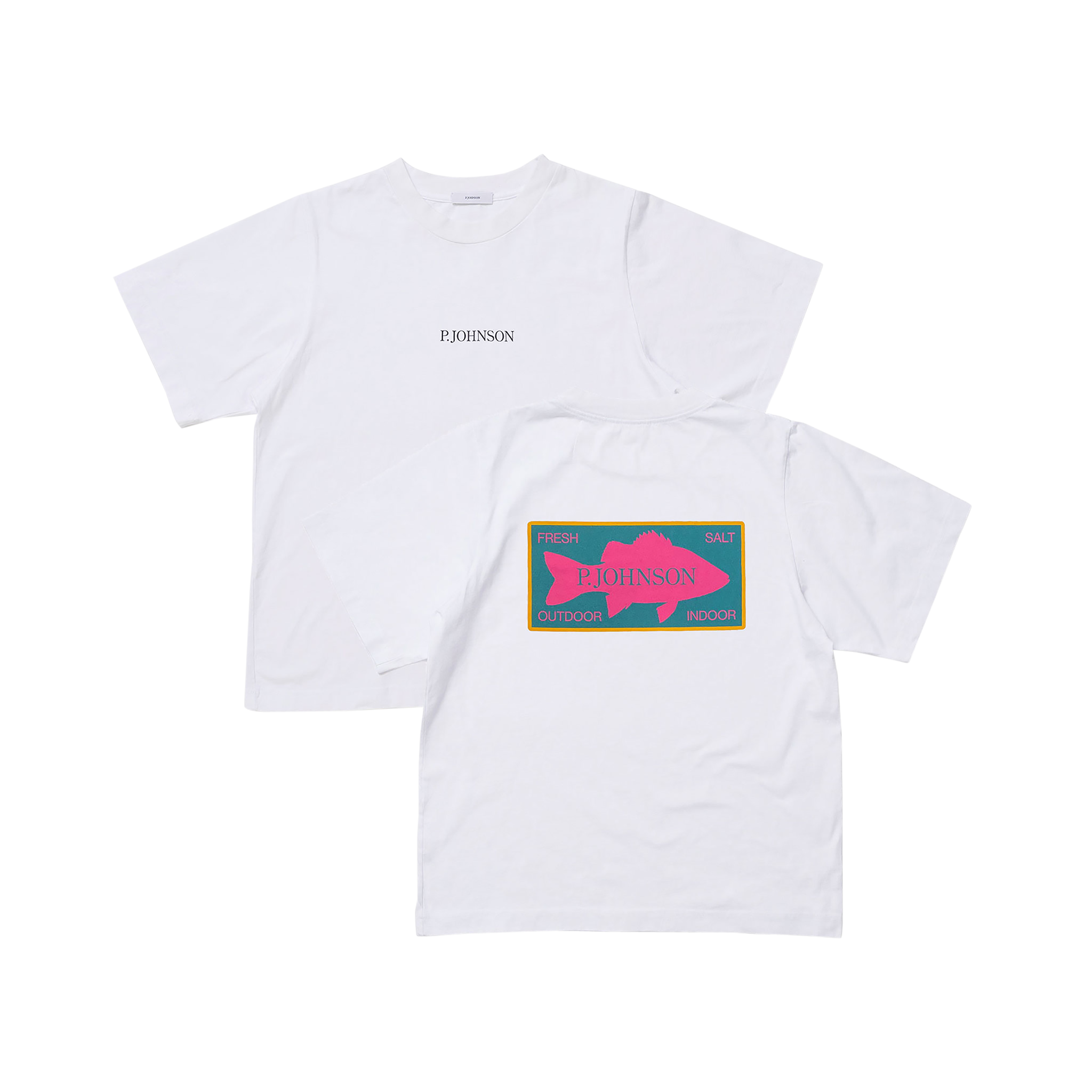P Johnson Turquoise Fish Tee
