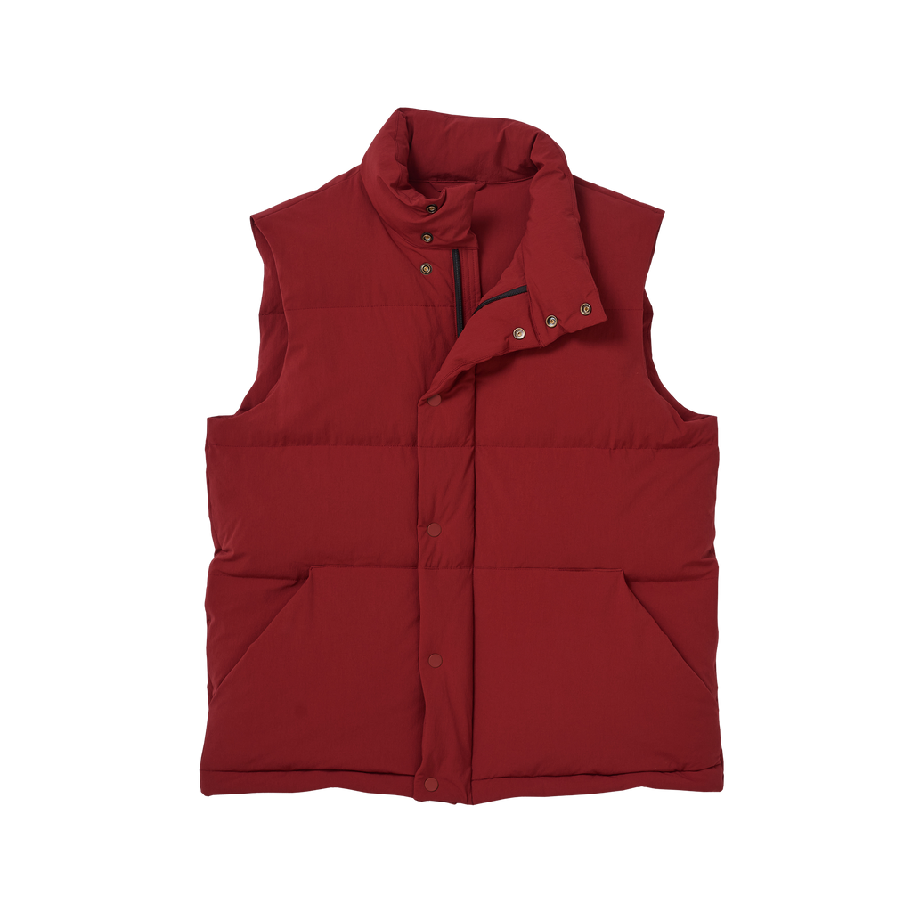 P Johnson Red Alpine Puffer Vest